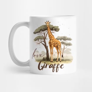 Lovely Giraffe Mug